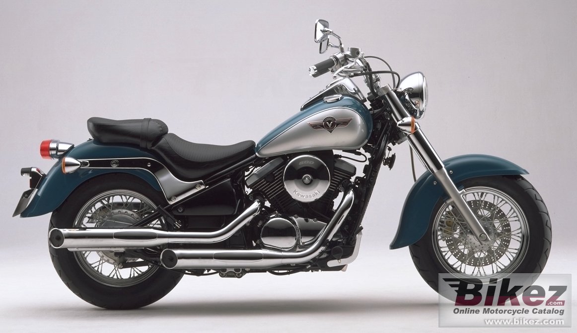 Big i. Published with permission. vn 800 c classic picture and wallpaper from Bikez.com